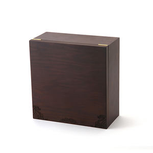 Large Wooden Decorative <b>Box</b> Accessory <b>Jewelry</b> Organizer <b>Hinged</b> Lid Storage <b>Box</b> Durable Space-Saving Modern Rectangle Home Office - Product Image 2