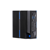 Firewall PC Embedded Box PC I3 6006U Dual-core 6*I226V Gigabit Ethernet LAN BT WIFI Módulo 4G 2*HD-MI Controlador de Pantalla Dual