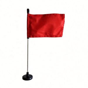 Drapeau magnétique personnalisé de haute qualité pour voiture avec support robuste, fanion publicitaire en gros, logo personnalisé pas cher - Product Image 5