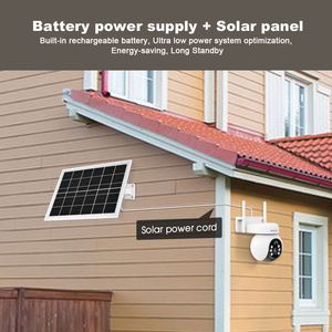 <span class=keywords><strong>SriHome</strong></span> - Panel Solar de 7 W, Cámara CCTV PTZ Solar 4G de 4 MP, Cámara de Seguridad Solar Inalámbrica para Exteriores, Batería de Alta Capacidad - Product Image 3