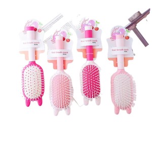 Hair Brush Comb <b>Plastic</b> <b>Mirror</b> Large Size For Home Use General Population - Product Image 1