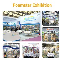 Foamstar Filtre de nettoyage de vaisselle de cuisine personnalisé Éponge imitation luffa