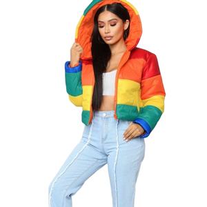 rainbow coat womens