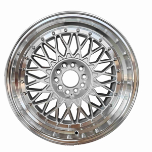 Jantes 4x RS Mesh Style Deep Dish 15 Pouces - 4x100/108 - Neufes - Lot De 4