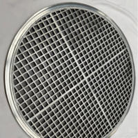 Filtre à mailles en acier inoxydable 304 316 personnalisé cadre de disque de filtre à huile industriel maille disque rond disque de filtre de filière