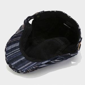 Nouvelle Tendance Automne 2024 : Chapeau Casquette à Visière Courte à Carreaux Style Européen et Américain pour Homme, et Béret Urbain pour Femme - Product Image 5