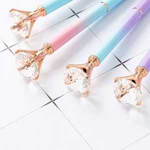 Custom Logo Crystal Diamond Ballpoint <b>Pen</b> - Premium Metal Office <b>Gift</b> for Promotions & Events - Product Image 2