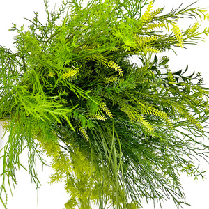 ใบไม้ประดิษฐ์สำหรับงานแต่งงาน คุณภาพสูง เหมาะสำหรับตกแต่งงานแต่งงานทั้งในร่มและกลางแจ้ง สไตล์ป่าไม้ วัสดุตกแต่งดอกไม้ - Product Image 4