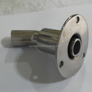 Tuyau d'échappement de chauffage de stationnement en acier inoxydable 316 de 24 mm, traversant le coque, matériel marin - Product Image 3