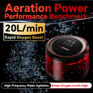 Bomba de Ar Silenciosa para Aquário, <span class=keywords><strong>Compressor</strong></span> de Ar para Tanque de Peixes, Aerador para Pequenos Aquários de Uso Doméstico, Acessórios para Aquário - Product Image 1
