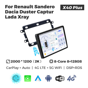 MEKEDE X10 X20 X30 X40 UIS7865 8+128G QLED AKM DSP CarPlay Wireless Android Auto per <span class=keywords><strong>Renault</strong></span> Sandero Dacia Duster <span class=keywords><strong>Captur</strong></span> Lada - Product Image 3