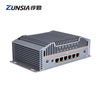 AI IOT EDGE Computing Box Ultra 7 155H Industrial PC 6 * Lan 2 * DDR5 13th 12th Gen Core I3 I5 I7 Pfsense Router Firewall Mini Pc