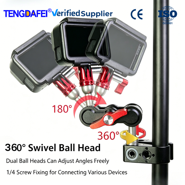 Ready Stock Anti Slip Magic Arm Camera Mount Aluminum Alloy 360 Rotation Bracket for Photography Shooting