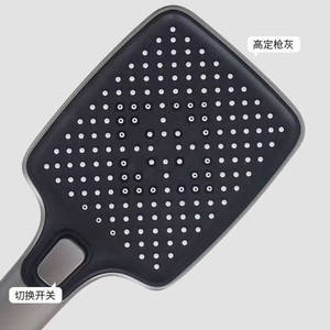 Système de douche complet moderne gris bronze en laiton avec clavier <span class=keywords><strong>piano</strong></span> <span class=keywords><strong>et</strong></span> affichage LED de la température - Product Image 4