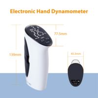 Fortalecedor Muscular de Dedos y Manos, Estirador de Agarre Digital, Dinamómetro Electrónico para Medir la Fuerza de Agarre