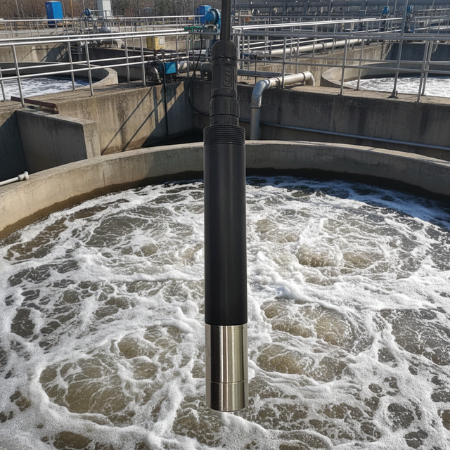 Industrial Optical Dissolved Oxygen Sensor for Aeration Tank Wastewater Treatment Monitoring System Fluorescent DO Probe
