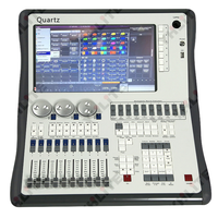 Console DMX 512 Sharpy Beam Moving Lights Console Titan Tiger Touch V17 V18 Contrôleur de gradation d'éclairage avec Flightcase