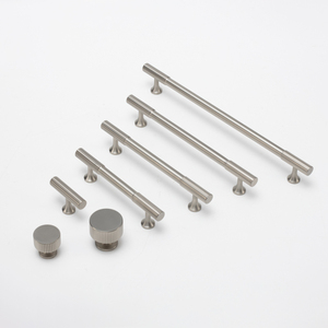 Poignée en laiton de haute qualité Qiansi HK0134 pour meubles modernes, poignée en T pour tiroir, bouton de <span class=keywords><strong>commode</strong></span>, poignées longues pour armoire et penderie - Product Image 3