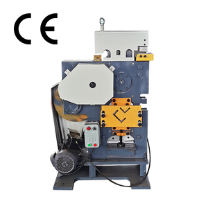 Strumento per la fabbricazione di barre rotonde piatte con canale angolare in acciaio per la costruzione e la lavorazione dei metalli macchina per punzonatura e taglio - Product Image 2