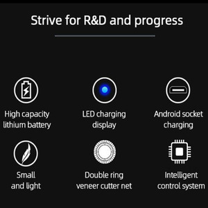 Mini Afeitadora Eléctrica para Hombre, Maquinilla de Afeitar Automática, Recortadora de Barba Portátil, Afeitadora Recargable, Mini Afeitadora de Viaje para Auto - Product Image 5