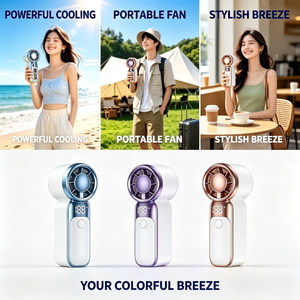 Ventilateur portable <span class=keywords><strong>économique</strong></span> de classe A, ventilateur de bureau, ventilateur rechargeable par USB - Product Image 5