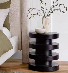 Nordic Creative tavolino da letto rotondo <span class=keywords><strong>in</strong></span> <span class=keywords><strong>legno</strong></span> tavolino <span class=keywords><strong>moderno</strong></span> salotto angolo piccolo tavolino <span class=keywords><strong>per</strong></span> <span class=keywords><strong>soggiorno</strong></span> - Product Image 4