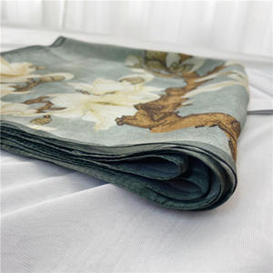 ใหม่หยกกล้วยไม้อิตาลีหรูหราสไตล์หรูหราผ้าพันคอยาวผ้ามัลเบอร์รี่ผ้าไหมเข้ากับทุกชุด - Product Image 3