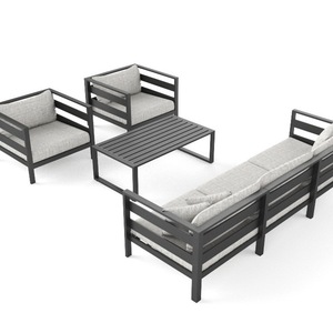 Conjunto <span class=keywords><strong>de</strong></span> Sofá y Comedor para Jardín, Muebles <span class=keywords><strong>de</strong></span> Ratán, Sofá <span class=keywords><strong>Real</strong></span> para Jardín, Conjunto <span class=keywords><strong>de</strong></span> Sofá para Exteriores, Muebles Modernos para Exteriores - Product Image 3
