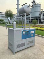 Desain Tabung Api Horizontal Proses Industri Struktur Kompak Tahan Lama Pemanas Listrik Suhu Tinggi Boiler Minyak Termal