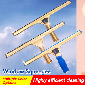 Nettoyeur de vitres populaire avec lame en silicone, <span class=keywords><strong>manche</strong></span> télescopique connectable, grattoir en cuivre pour le nettoyage des vitres - Product Image 3