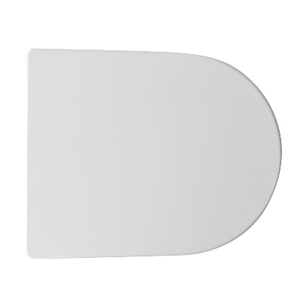 Siège de toilette Mod D121 Forme 7 Blanc Matériau thermodurcissable - Product Image 1