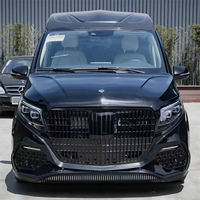 2016-2023y V Class W447 Mise à niveau vers 2024y Kit de carrosserie Facelift Mise à niveau Pare-chocs de voiture pour W447 Accessoires de voiture Pièces automobiles