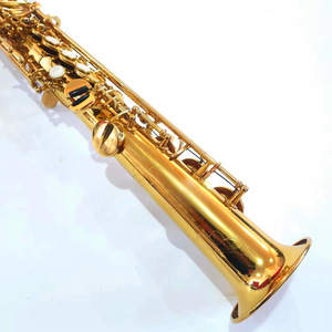 Saxophone <span class=keywords><strong>Soprano</strong></span> Professionnel à Tube Droit pour Vente Directe Transfrontalière, Clé G, Personnalisable avec LOGO - Product Image 2