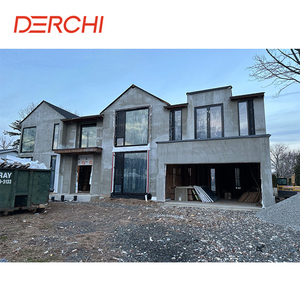 Cửa sổ lớn bằng nhôm cố định hiệu suất cao với giá trị u thấp cho lối vào khách sạn căn hộ phòng khách - Product Image 6