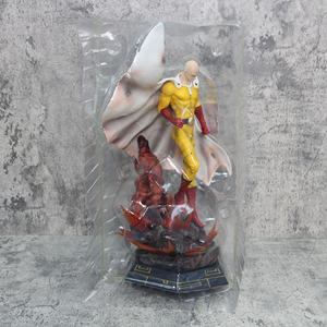 หุ่นโมเดลไซตามะขนาด43ซม. หนึ่งหมัดรูปการ์ตูนรูปปั้นการ์ตูนหุ่นอนิเมะไซตามะมีไฟ - Product Image 3
