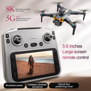 A19 PRO 5.6-Inch HD SmartScreen Dual <b>Camera</b> FPV Brushless <b>Mini</b> Drone Obstacle Avoidance Foldable Design 500m Range Electric - Product Image 5