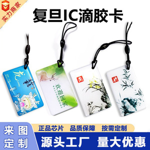 Tarjeta Epoxi Fudan IC 50x30mm, Control de Acceso RFID, Mini Etiqueta Inteligente de Proximidad, Chip Clásico 1K, 13.56MHz - Product Image 4