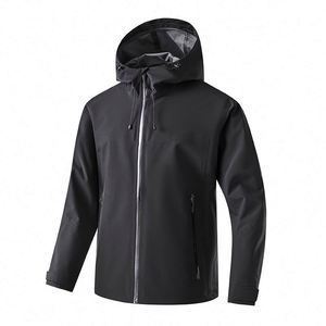 Popular Apparels Full Zip Softshell Hooded <b>Jackets</b> With Custom Logo for Sports Promotional Events Business Teambuilding - Product Image 5