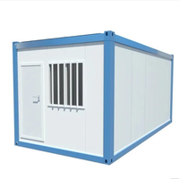 Maisons conteneurs portables préfabriquées OEM ODM à assembler, type villa, bureau, atelier, appartement, école, 2-3 chambres