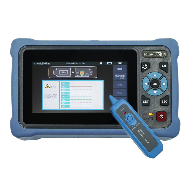 NK4000D OTDR Tester Reflektometer Mini Handheld 1310 1550 OTDR Single Mode Smart Micro NK4000D OTDR