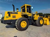 Chargeuse sur pneus Komatsu WA470 WA470-6 d'occasion, 139 heures, 7 tonnes, d'origine japonaise, en bon état