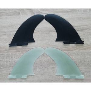 Juego de Aletas Dobles Verticales Hechas a Mano para <span class=keywords><strong>Tabla</strong></span> de <span class=keywords><strong>Surf</strong></span> Longboard de Fibra de Vidrio, Aletas Dobles de <span class=keywords><strong>Quilla</strong></span> - Product Image 3