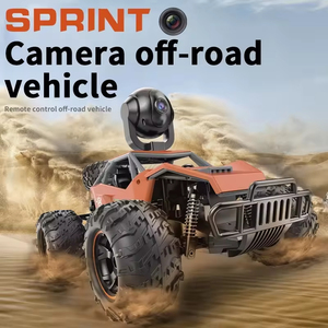 Voiture RC tout-terrain en alliage 1:14 2.4G 4WD avec transmission en temps réel, caméra HD WiFi FPV, contrôle par application, télécommande - Product Image 3