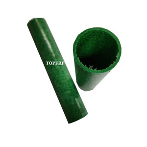 Profilé pultrudé en PRV haute résistance, tube rond en fibre de verre pour piquet de serre, support de plante, piquet d'arbre - Product Image 1