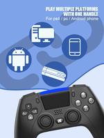 Control Inalámbrico Multifunción Data Frog BT para Juegos de PS4, Joystick y Gamepad para PS4