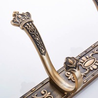 Porte-manteau mural vintage en aluminium antirouille pour entrée, salle de bain, couloir – Idéal pour le dropshipping Shopify