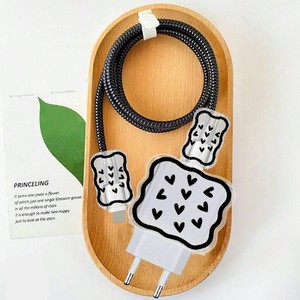 Protezione del cavo di ricarica per <span class=keywords><strong>Apple</strong></span> Iphone 14 13 custodia per caricabatterie a onda cardiaca per Iphone 18W/20W adattatore custodia protettiva per dati - Product Image 3