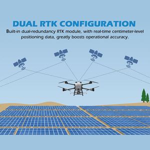 JIUSI D50R โดรนทำความสะอาดแผงโซลาร์เซลล์อัตโนมัติ ประสิทธิภาพสูง ควบคุมระยะไกล ใช้พลังงานแสงอาทิตย์ - Product Image 5