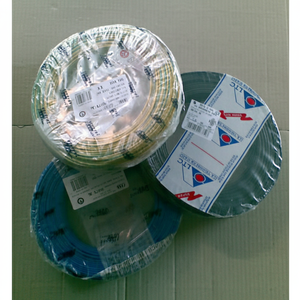 FS17 cavo mononucleo da 2.5mm matassa 100m con conduttore in rame puro tensione nominale 600V per uso domestico industriale Ex N07VK - Product Image 1