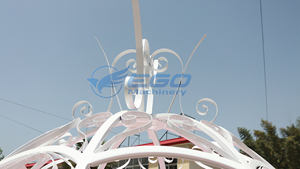 Carruaje Real Eléctrico de Cuatro Ruedas Dorado para Turismo, Carruaje Real Eléctrico sin Caballos, Carro de Turismo Eléctrico - Product Image 5